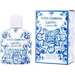 D & G LIGHT BLUE SUMMER VIBES