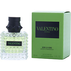 VALENTINO DONNA BORN IN ROMA GREEN STRAVAGANZA